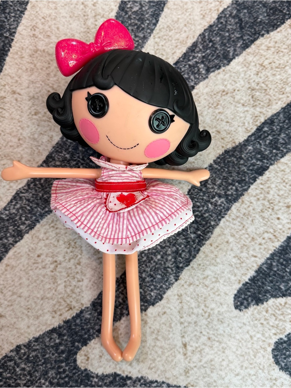 Lalaloopsy Rosy Bumps ‘N’ Bruises Full Size 12” Doll Good Condition